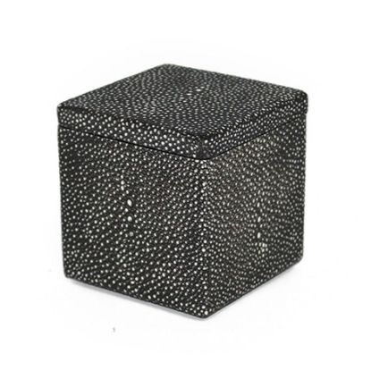 Picture of Samurai Black 'Shagreen' Box with Cover