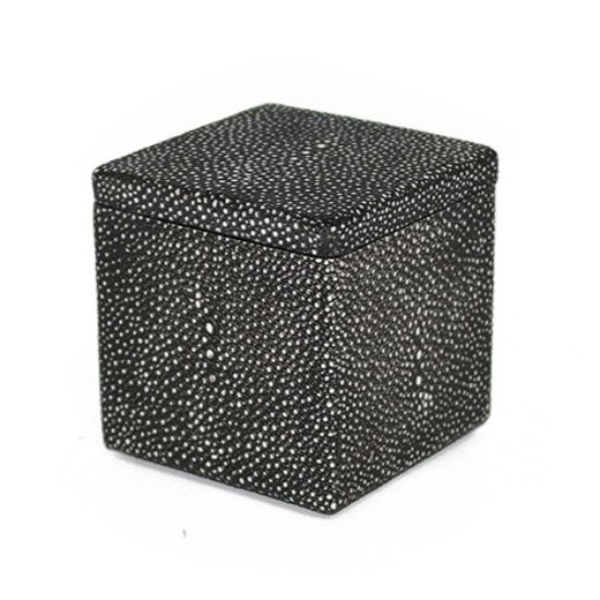 Picture of Samurai Black 'Shagreen' Box with Cover