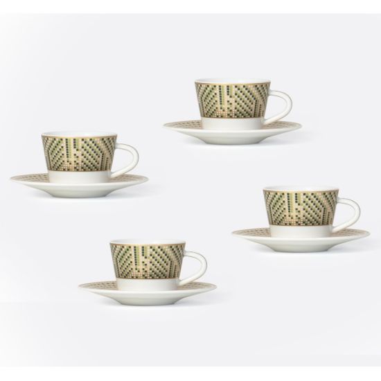 Picture of New Set of  Espresso Cups & Saucers 2.1 oz