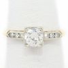 Picture of Antique 14k Gold & Old European Cut Diamond Engagement Ring