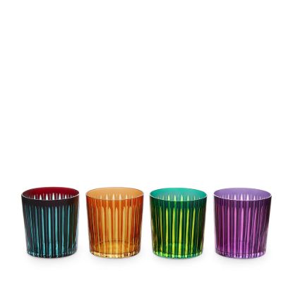 Picture of New Set of 4 Double Old Fashioned Glasses, Assorted