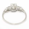 Picture of Antique Art Deco Iridium Platinum & Old European Cut Diamond Engagement Ring