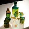 Picture of New Set of 4 Double Old Fashioned Glasses, Green