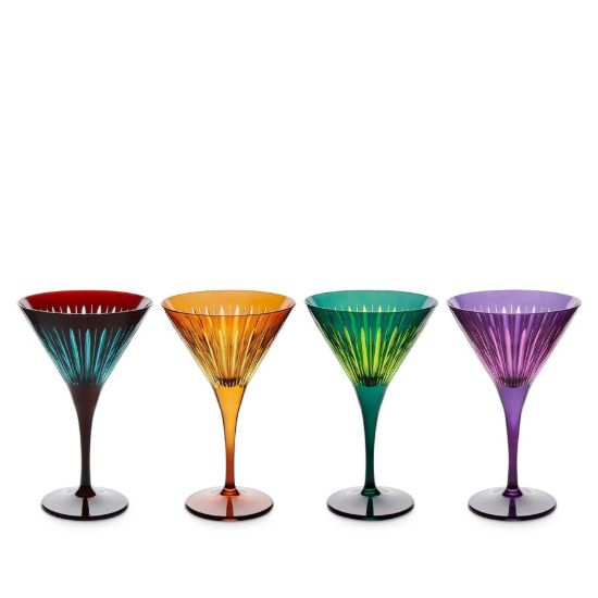 Picture of New Set of 4 Martini Glasses, Assorted
