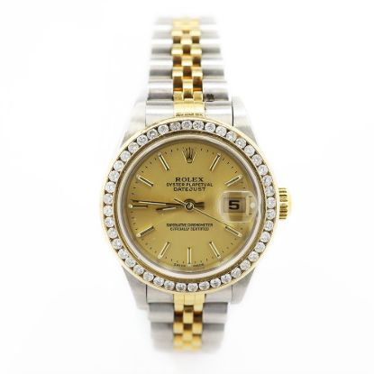 Picture of Stainless Steel & 18K Yellow Gold Ladies Rolex Watch