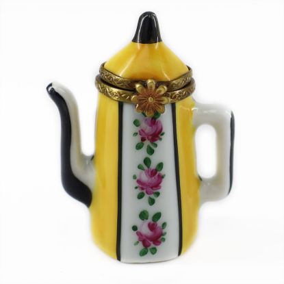 Picture of Limoges Porcelain Coffee Pot Trinket Box