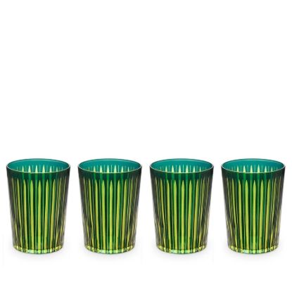 Picture of New Set of 4 Highball Glasses, Green