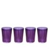 Picture of New Set of 4 Highball Glasses, Purple