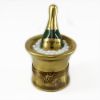 Picture of Champagne Bottle In Gold Ice Bucket Limoges Trinket Box