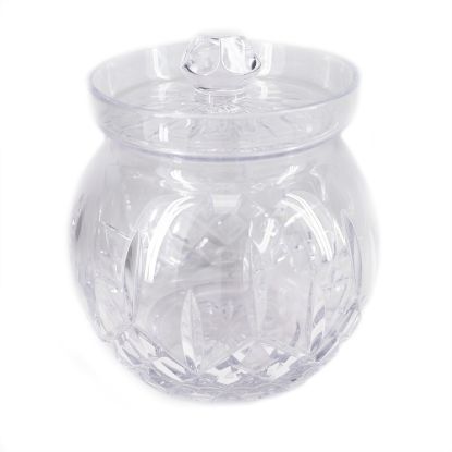 Picture of 'Lismore' Round Crystal Biscuit Barrel