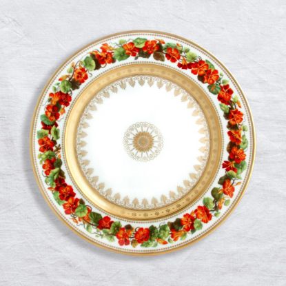 Picture of New Dinner Plate 10.5" Nasturtium