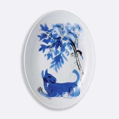 Picture of New Oval Platter 15", L'Animal Vert (1941)