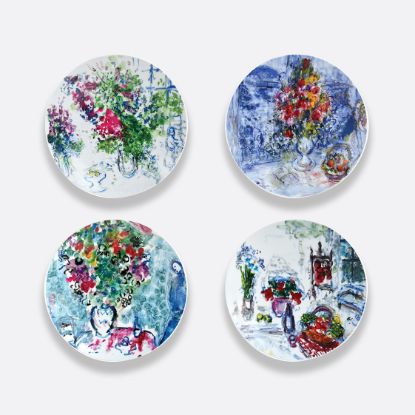 Picture of New Set of 4 Coupe Salad Plates 8.5"