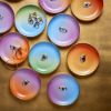 Picture of Lito Tidbit Plate, Purple + Orange