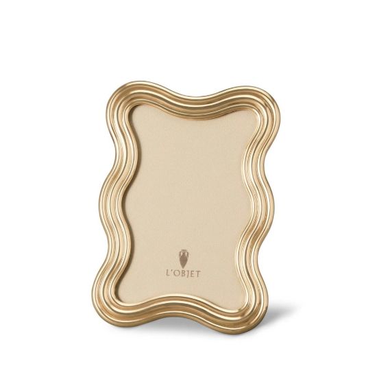Picture of Ripple 4x6" Photo Frame, Gold