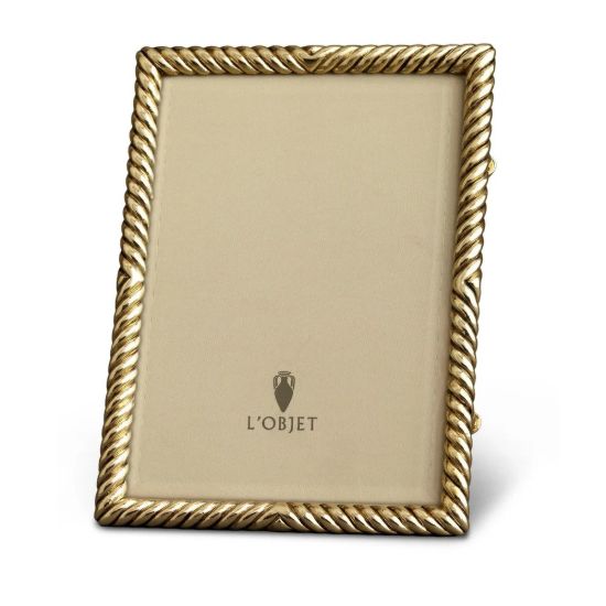 Picture of Deco Twist 5x7" Photo Frame, Gold