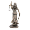 Picture of Lady Justice Standing Holding a Sword & Scales Statue