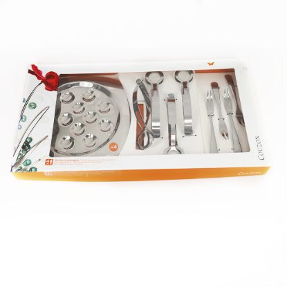 Picture of New 12-Piece Escargot Serving Set