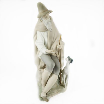 Picture of Lladro 'Beggar with Dog' Figurine