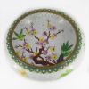 Picture of Vintage Cloisonne Bowl Peony Blossoms Low Bowl
