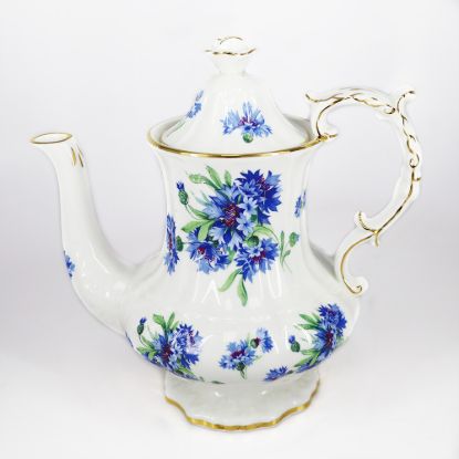 Picture of Cornflower Blue Coffee Pot