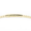 Picture of 14k Yellow Gold Diamond Stations Flexible Bangle Bracelet
