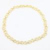 Picture of 14k Yellow Gold Diamond Infinity Link Necklace