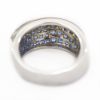 Picture of 14K White Gold Diamond & Sapphire Ring