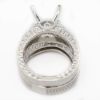 Picture of Platinum Diamond Semi-Mount Bridal Set