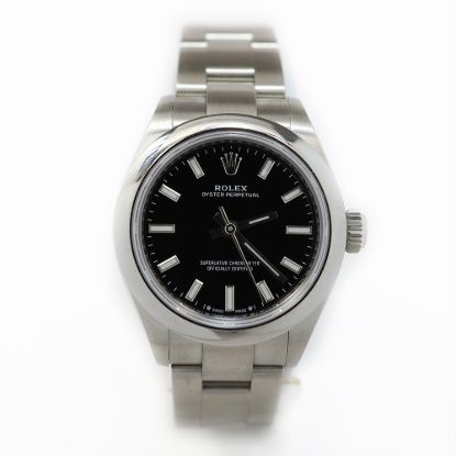 Picture of Rolex Oyster Perpetual Black Dial Watch