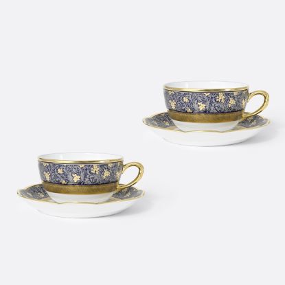 Picture of New Set of 2 Tea Cups & Saucers 4.5 oz