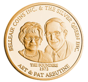 Art and Pat Gold Coin