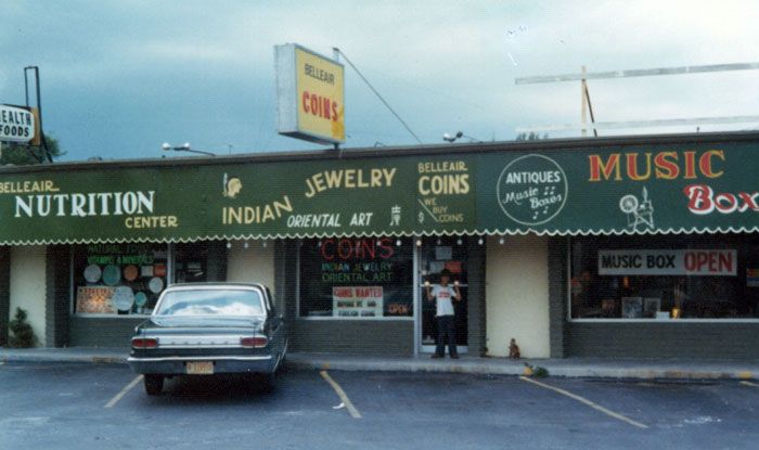 Coin Shop Exterior